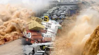 China Man Made Dam Burst: Yellow River Overflow Today Greatest Floods In Decades