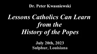 Lessons Catholics Can Learn from the History of the Popes