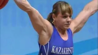 Weightlifting world championship 2009 75 kg Svetlana Podobedova