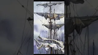 Let’s focus on the intricate details of the rigging of a tall ship