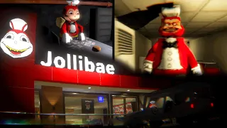 Eat all the burgers and get out alive █ Horror Game "JOLLIBAE" – full walkthrough █