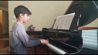 Joshua Cooper Performing 18th Variation from Rhapsody on a Theme of Paganini by Rachmaninoff