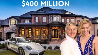 Ellen Degeneres Lifestyle 2021|Biography|Education|Family|House|Cars