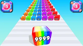 Marble Run, Ball Merge 2048, Clothes Run ​- All Level Gameplay Android,ios The Best Tiktok Video OER