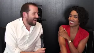 Death in Paradise's Ben Miller and Sara Martins