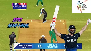 An epic semi-final | New Zealand vs South Africa | World Cup 2015 | Real Cricket 22