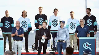 Seattle Kraken unveil their inaugural team at the 2021 NHL Expansion Draft