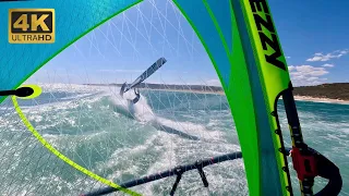 POV Windsurfing in Small Waves