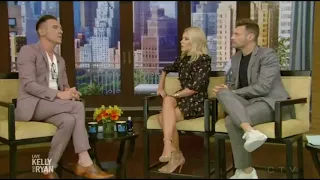 JONATHAN RHYS MEYERS  INTERVIEW  LIVE WITH KELLY AND RYAN