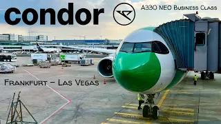 Condor Airlines A330 NEO *NEW* Business Class | Frankfurt - Las Vegas