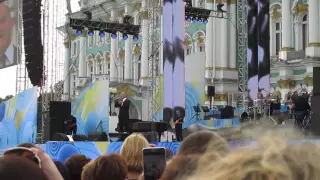 Методие Бужор - концерт «Синяя вечность», 320 лет ВМФ, Дворцовая площадь 24.07.2016