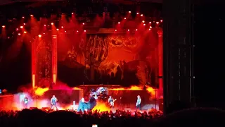 The Sign of the Cross- Iron Maiden at Cynthia Woods Mitchell Pavilion  7.22.2019