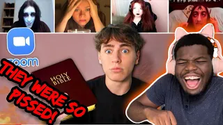 Reading Bible In Satanic Zoom Class 2! [REACTION!]