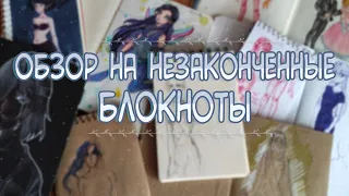 ОБЗОР НА НЕЗАКОНЧЕННЫЕ БЛОКНОТЫ