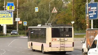 Запорожский троллейбус- ЛАЗ E183D1 23.10.2020