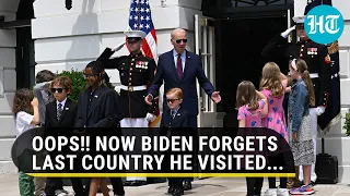 Biden 'Forgets' Ireland, Child Reminds; Fumbles on Grandkids' Location I Watch