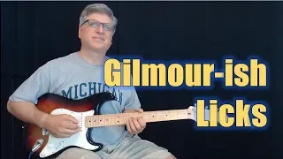 David Gilmour-style Licks