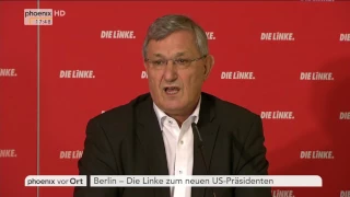 Amtsantritt von Donald Trump: Bernd Riexinger zu Folgen für Deutschland am 23.01.2017