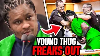Young Thug SCREAMS Seeing YSL Member SNITCH ON HIM
