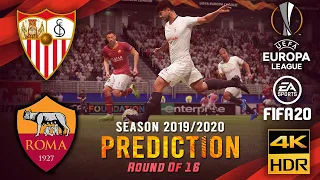 Sevilla vs Roma | FIFA 20 Predicts: Europa League ● Round of 16