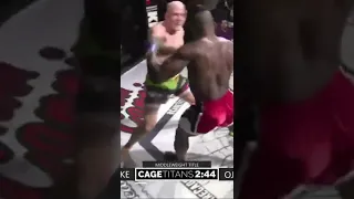 MUST WATCH!!! MMA fighters slips but still wins by knockout in 21 Seconds! DANGEROUS!!