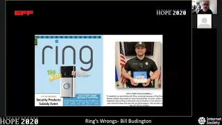 Ring's Wrongs at HOPE 2020