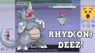 MAKING MY OPPONENT RHYD(ON) DEEZ! 😵 (Pokemon Showdown Random Battles)