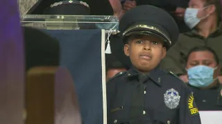 Boy with terminal cancer gets sworn in as honorary police officer