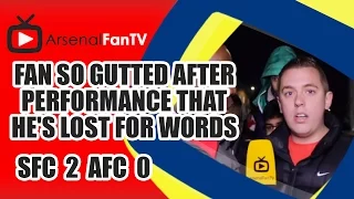 Fan So Gutted After Performance That He's Lost For Words - Southampton 2 Arsenal 0