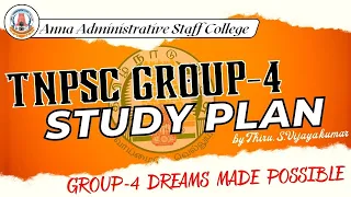 MISSION I'MPOSSIBLE | Study Plan to Clear TNPSC Group - 4 in First Attempt | Thiru. S. Vijayakumar