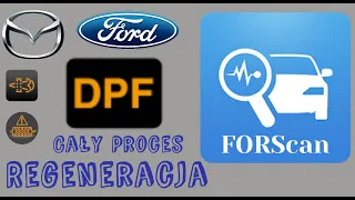 DPF - Filter Cząstek Stałych Regeneracja Statyczna Forscan + ELM 327 Mazda 6 2014 GJ Skyactiv 2.2 D