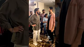 Dulquer Salmaan | Vijay Deverakonda | Samyuktha Menon | King of Kotha Hyderabad Promotions