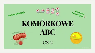 #4 Komórkowe ABC, cz. 2 - budowa komórki 🦠 biologia w liceum - matura 📗 darmowe korepetycje 💶