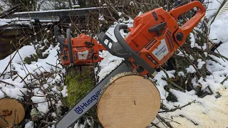 Husky 365 battle! Special vs X Torq - which one is faster cutting? Which Husqvarna Chainsaw for you?