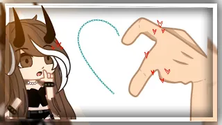 Do finger heart with my Ocs | Gacha club | meme