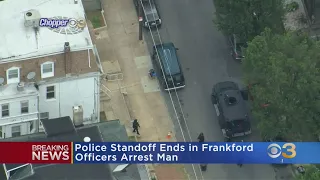 Philadelphia Police Arrest Armed Man After Standoff In Frankford