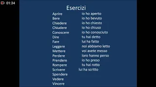 🇮🇹  TEST SUL PASSATO PROSSIMO IRREGOLARE - how many irregular verbs do you know?  (A2)