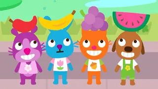 Sago Mini Street Party - Summer Time & Water Balloon - Sago Mini World App Games