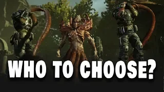 Gears 5 - Should You Save JD or Del? // All Reactions + Endings