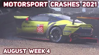 Motorsport Crashes 2021 August Week 4