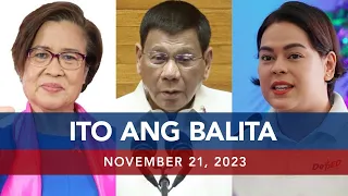 UNTV: Ito Ang Balita | November 21, 2023