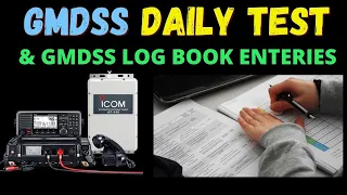 GMDSS DAILY TEST& GMDSS LOG ENTRIES( GMDSS PART -2)  (𝐈𝐍𝐒𝐓𝐀𝐆𝐑𝐀𝐌 𝐈𝐃: 𝐚𝐭𝐥𝐚𝐧𝐭𝐢𝐚𝐧𝟎𝟕)