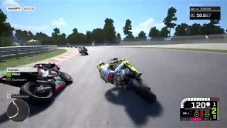 MotoGP 19 ROSSI SACHSENRING Gameplay Clear