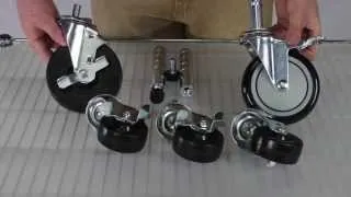 Threaded vs Stem Casters