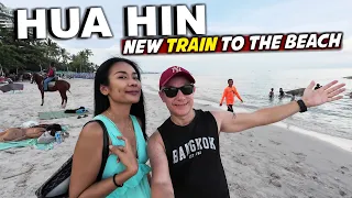 Why This is The Perfect Place to Live In THAILAND | New Train To HUA HIN Thailand #livelovethailand