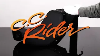 C.C. RIDER Studs Design Step Up Seat for Harley-Davidson Dyna 2006-2017 Models