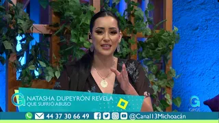 Natasha Dupeyrón revela que sufrió abuso | Giros Michoacán