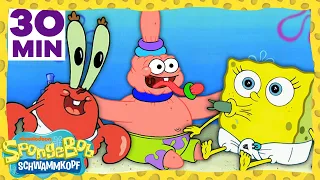 SpongeBob |  30 Minuten voller süßer Baby-Momente!  | SpongeBob Schwammkopf