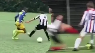 Amateur Football Skills And Fouls!