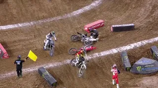 Supercross Round #1 450SX Highlights | Houston, TX, NRG Stadium | Jan 16, 2021 #supercross